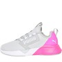 Puma Junior Retaliate Trainers Grey/Shocking Pink