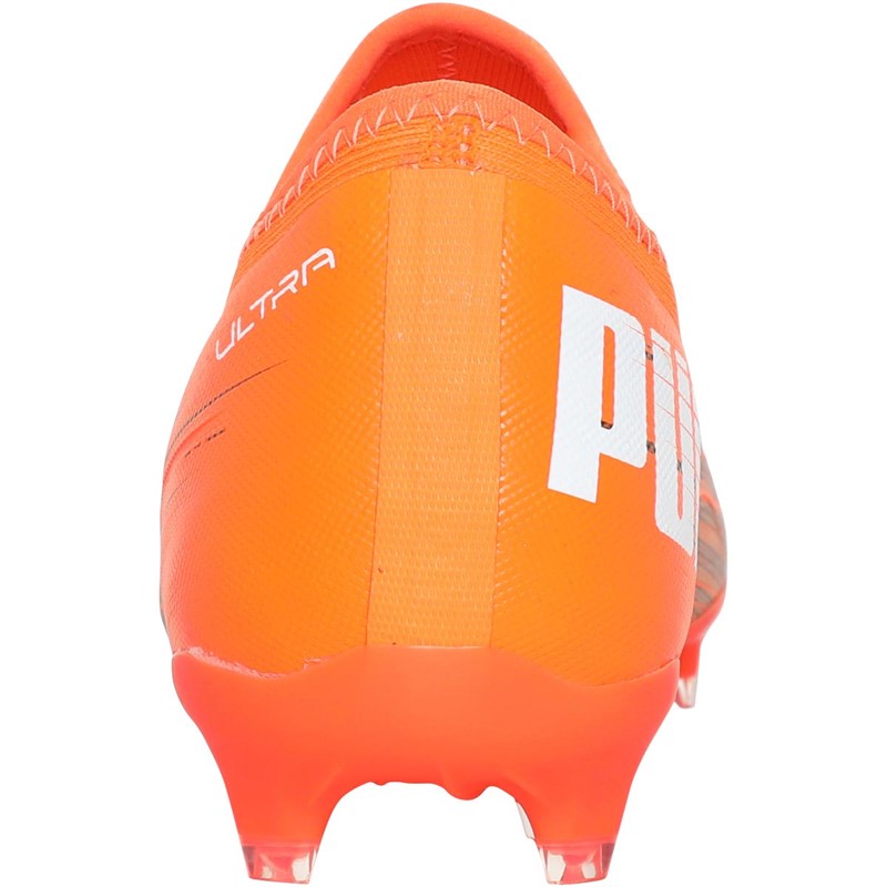 Puma Męskie Ultra 3.1 FG/AG Firm Ground Artificial Ground Buty Pilkarskie Pomarańczowy