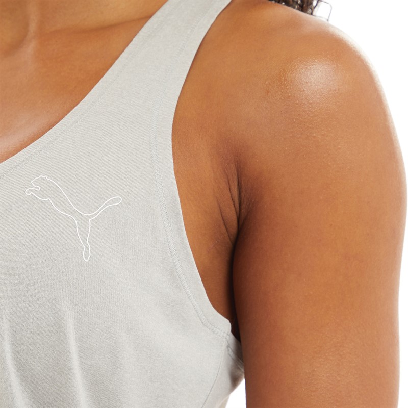 Puma Womens Active Run Tank Grey