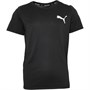Puma Junior Boys Active Small Logo T-Shirt Black