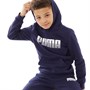 Puma Sweats à Capuche Graphic Garçon Bleu Marine