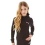 Puma Junior Girls Graphic Full Zip Hoodie Puma Black