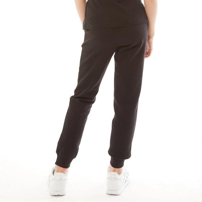 Puma Junior Girls Graphic Fleece Pants Puma Black