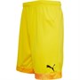 Puma Mens Cup Match Shorts Cyber Yellow/Puma Black