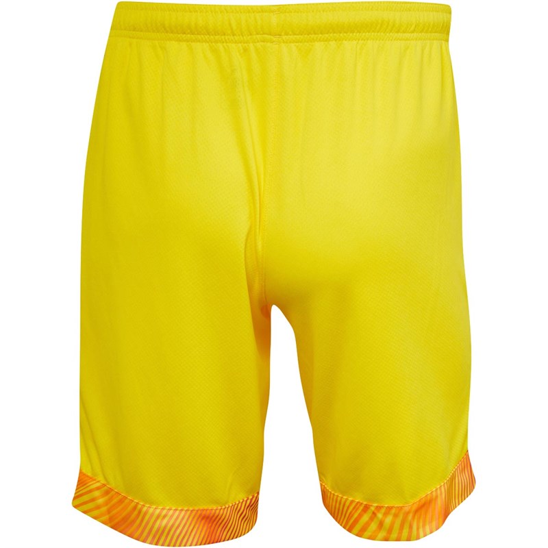 Buy Puma Mens Cup Match Shorts Cyber Yellow/Puma Black