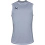 Puma Mens teamFINAL 21 Training Tank Puma White/Grey