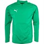 Puma Mens Final Training 1/4 Zip Top Pepper Green/Puma White