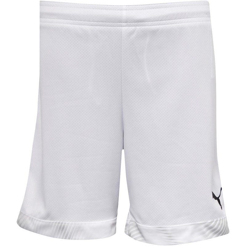 Puma Jungen Cup Match Fußball Shorts Weiß