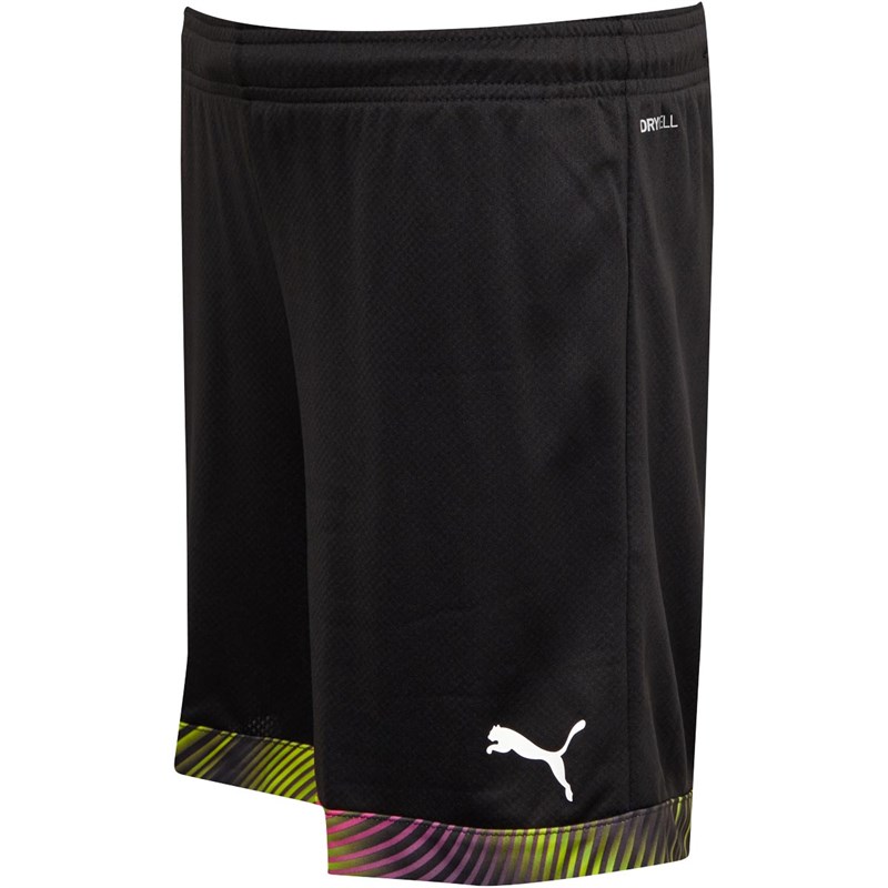 Puma Drenge Cup Match Fodboldshorts Sort