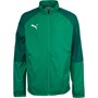 Puma Junior Cup Sideline Woven Jacket Pepper Green/Puma White