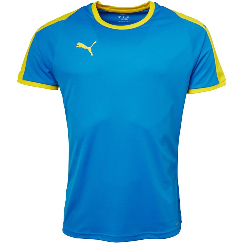 Puma Herren Liga Match Fußball Trikot Blau