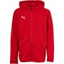 Puma Junior Liga Casuals Full Zip Hoodie Puma Red/Puma White