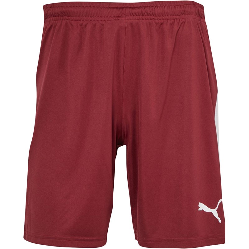 Puma Herrer Liga Fodboldshorts Bordeaux