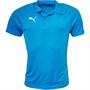 Puma Mens Liga Sideline Polo Electric Blue