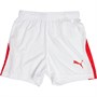 Puma Jungen Liga Match Fußball Shorts Weiß