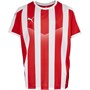 Puma Junior Liga Striped Match Jersey Puma Red/Puma White