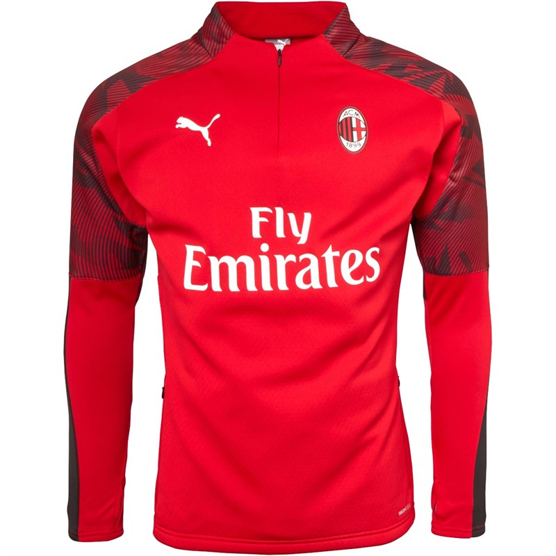 Puma Herrer ACM AC Milan Fodboldtrøje Rød