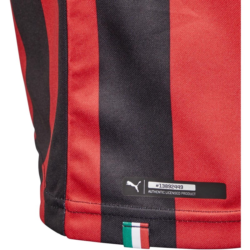 Puma Herrer ACM AC Milan Home Fodboldtrøjer Rød