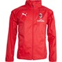 Puma Mens ACM AC Milan Rain Jacket Tango Red