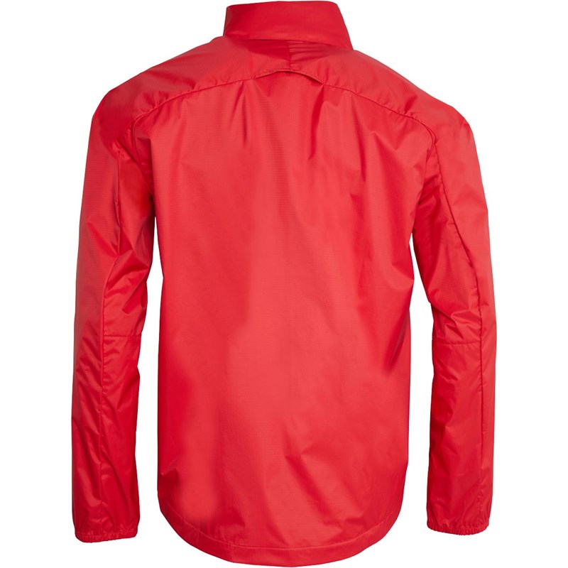 Puma Mens ACM AC Milan Rain Jacket Tango Red