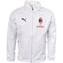 Puma Męskie ACM AC Milan Rain Kurtka Biały