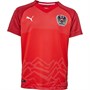 Puma Jungen Austria Home Fußball Trikot Rot
