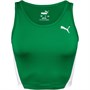 Puma Dames Cross The Line Crop Sport BH Groen