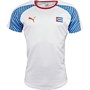 Puma Hauts de performance à manches courtes Cuba Handball Homme Blanc