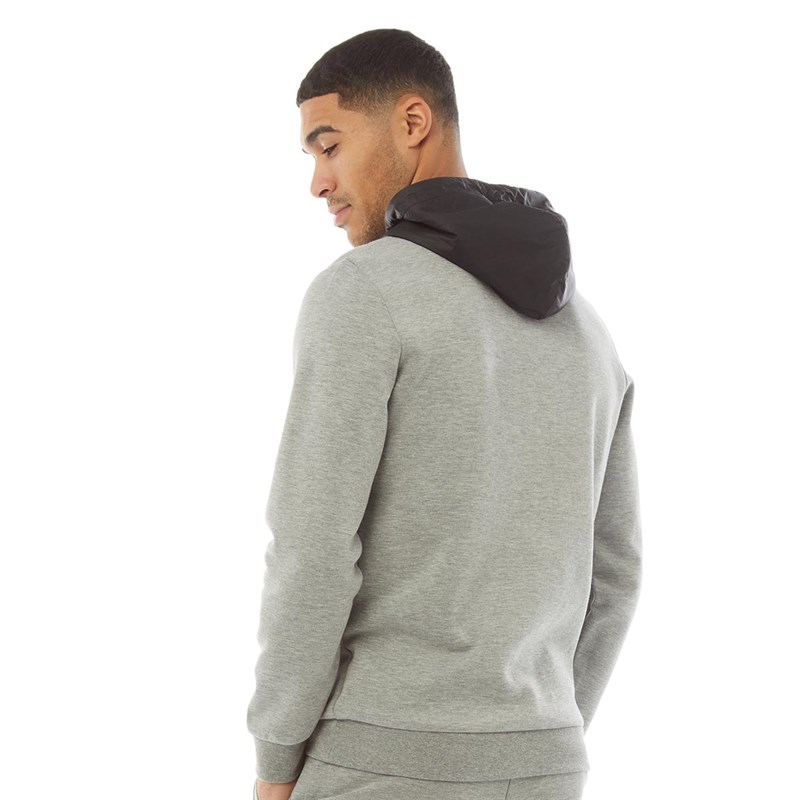 Puma Mens Double Vision Hoodie Medium Grey Heather