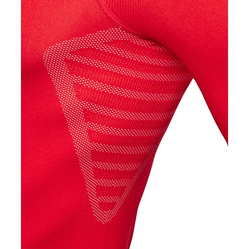 Puma Haut d'Entraînement à Manches Longues evoKNIT Baselayer Homme Rouge
