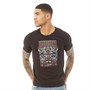 Puma Męskie Miami Nights Logo T-shirty Czarny