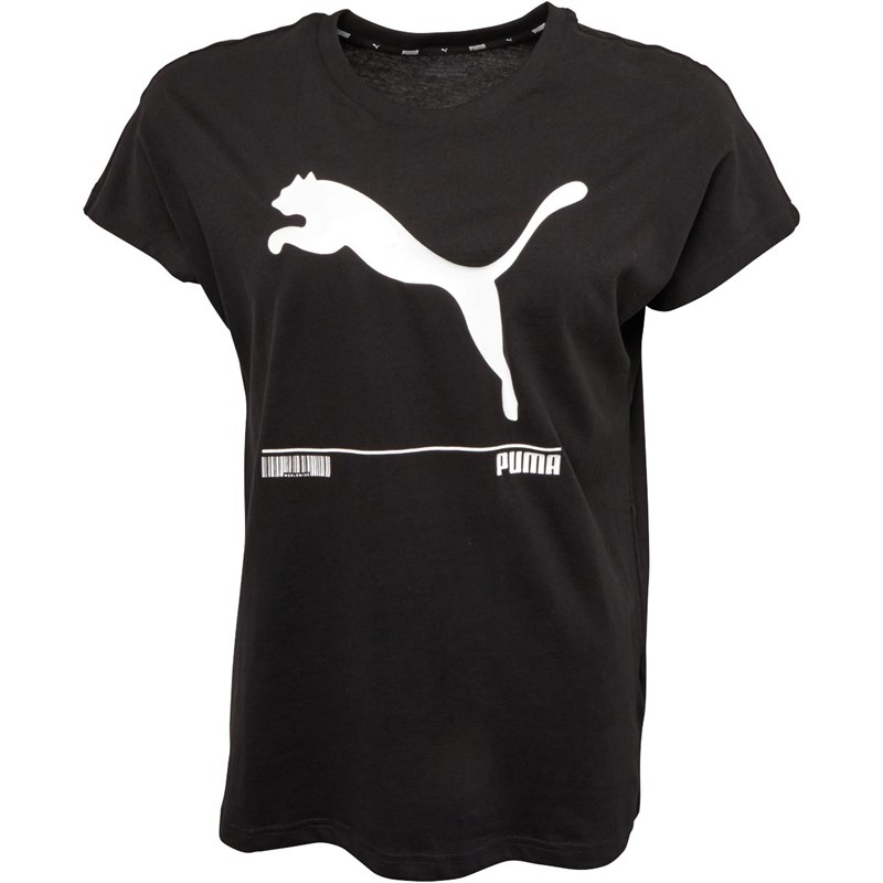 Puma Damer Nu-tility T-Shirt Sort