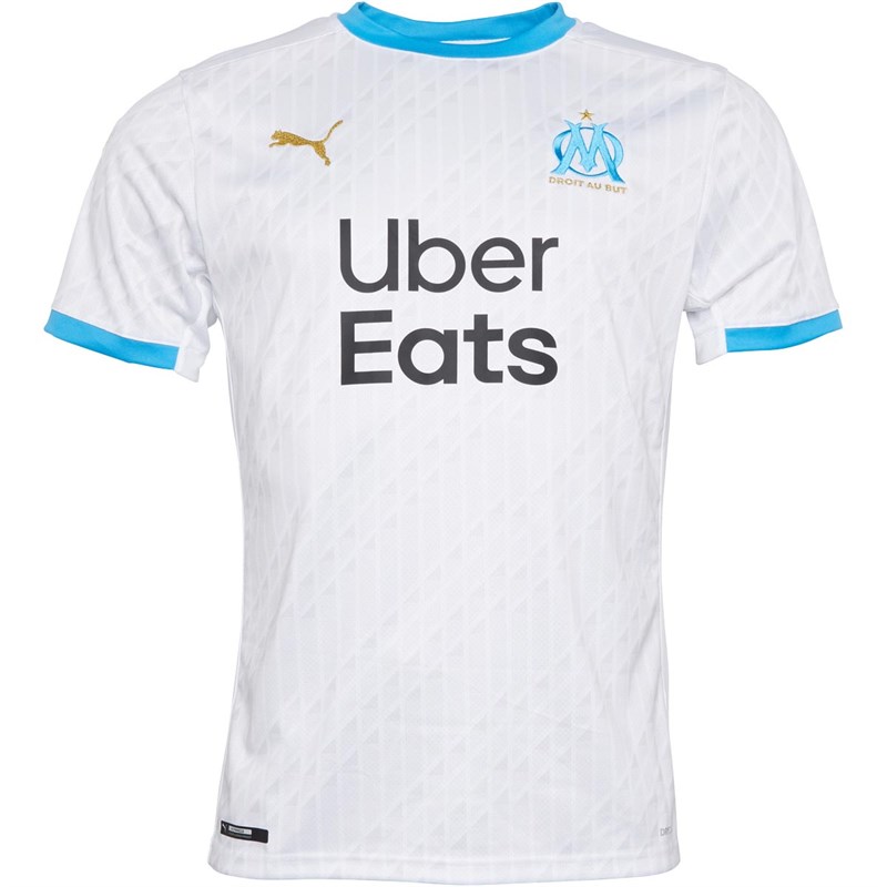 Puma Maillot de Foot OM Olympique Marseille Home Homme Blanc