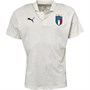Puma Mens Figc Italy Casuals Polo Puma White Heat