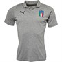 Puma Polo Figc Italy Casuals Homme Gris