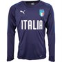 Puma Mens Figc Italy Training Sweatshirt Peacoat