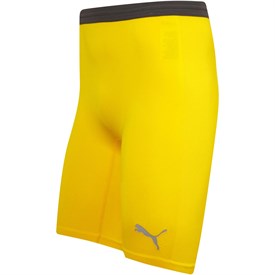yellow base layer shorts