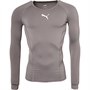 Puma Męskie Liga Baselayer Top Termalny Szary