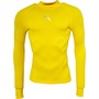 Puma Mens Liga Baselayer Mock Neck Long Sleeve Cyber Yellow
