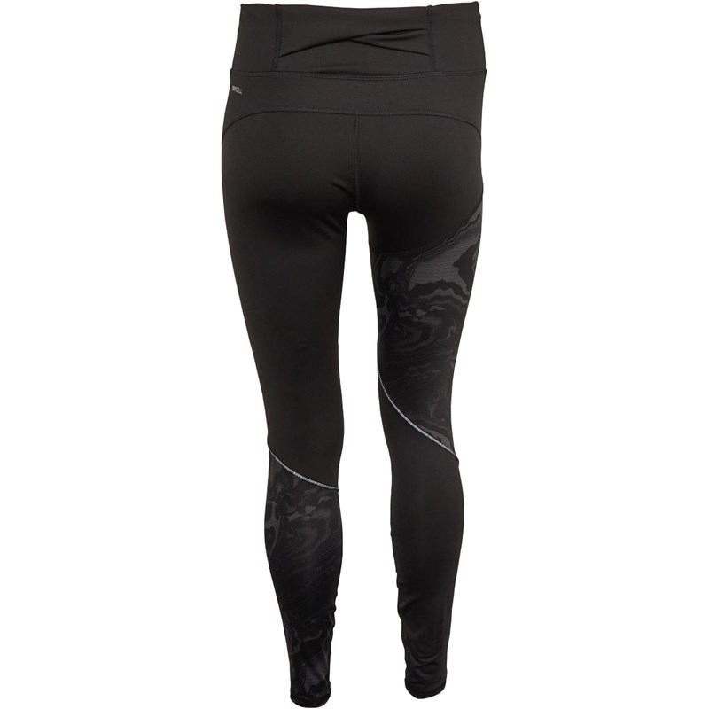Puma Damskie Run Graphic Drycell Legginsy Czarny