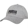 Puma Mens Stretchfit Baseball Cap Medium Grey Heather