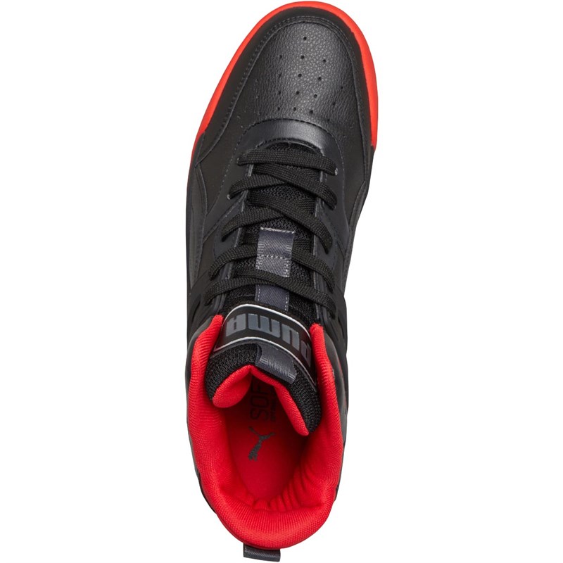Puma Herrer Backcourt Mid Sneakers Sort