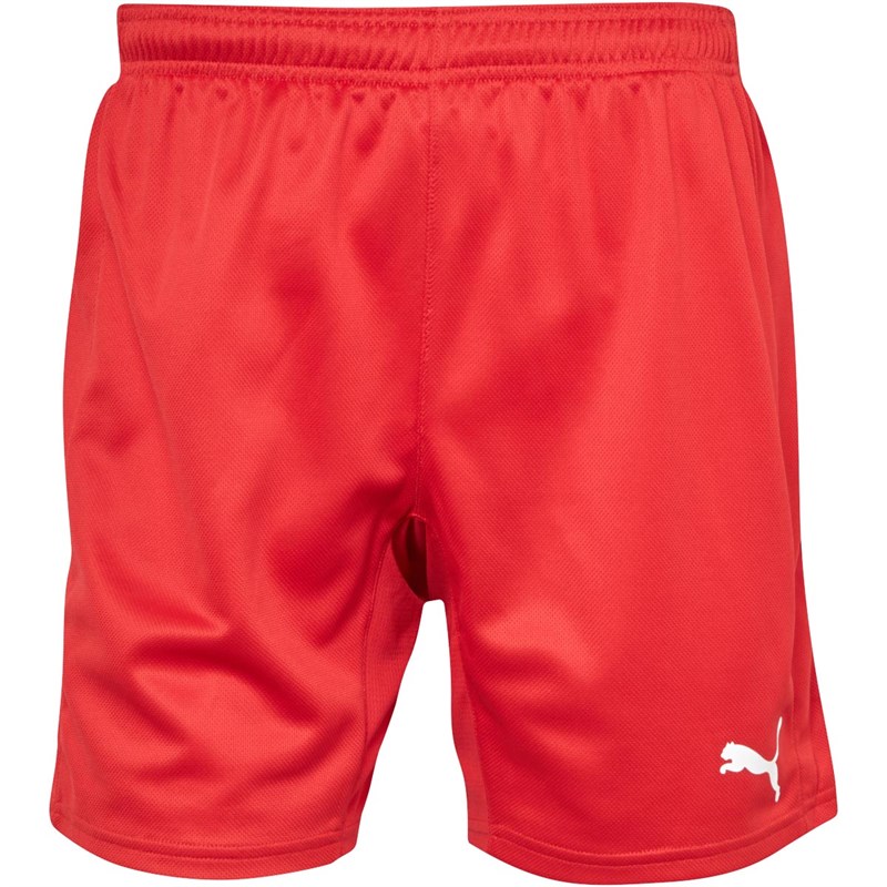 Puma Short de Foot Cuba Handball Homme Rouge