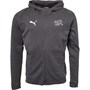 Puma Mens Switzerland Casuals Performance Full Zip Hoodie Dark Grey Heather