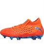 Puma Chaussures de Foot Future 19.1 Netfit FG/AG Firm Ground Garçon Rouge