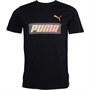 Puma Herren XBU Neon Graphic T-Shirts Schwarz