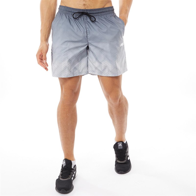 Puma Mens XBU Woven AOP Shorts Puma Black