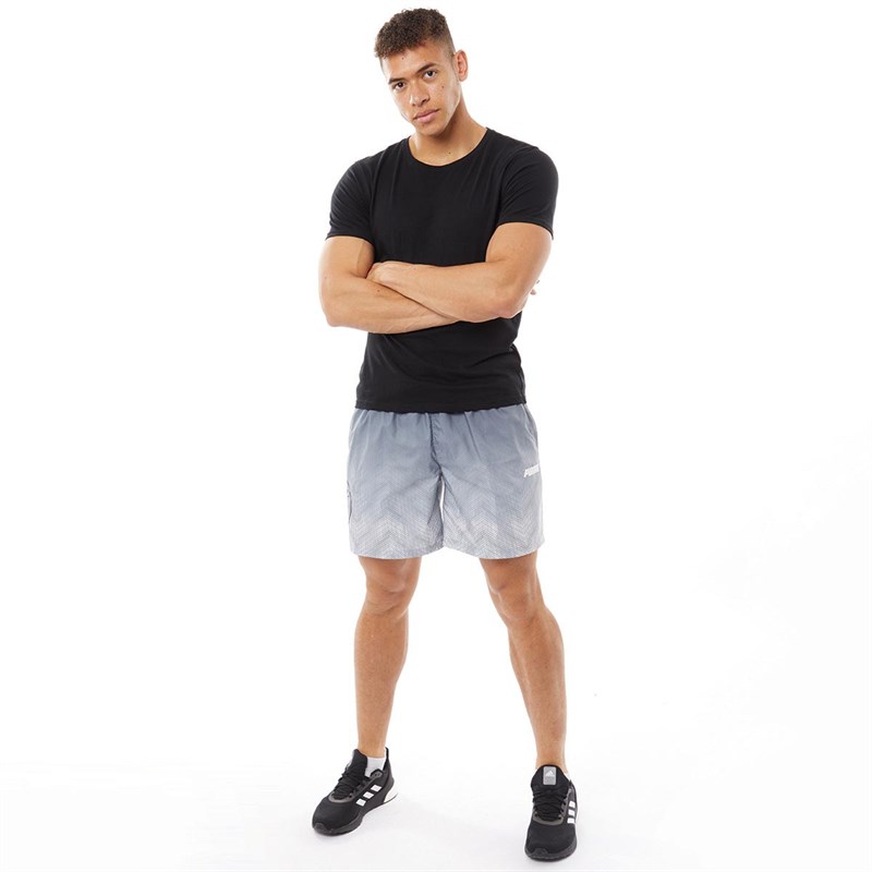 Puma Mens XBU Woven AOP Shorts Puma Black
