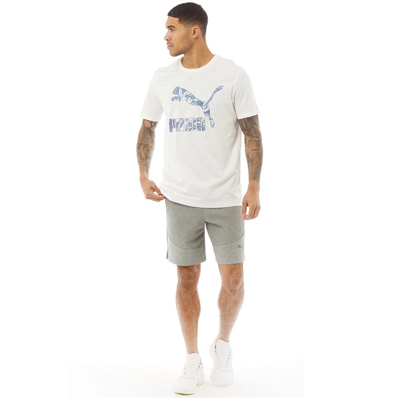 Puma T-Shirts Y2K Graphic Logo Homme Blanc
