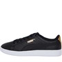 Puma Womens Vikky V2 SIG Trainers White/Gold/Black